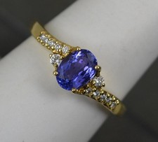 Iliana Tanzanite and Diamond