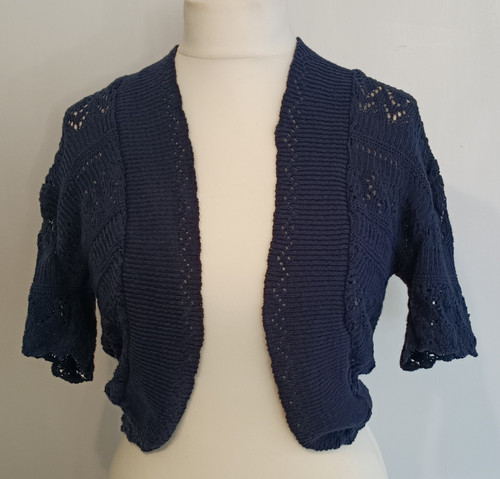 Women navy cotton - cotton, knit