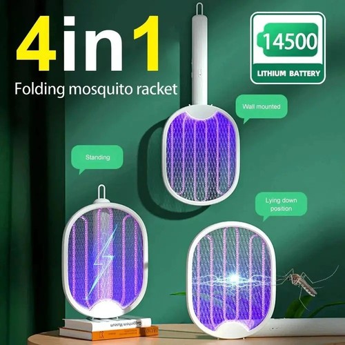 Electric fly zapper racket - electric,