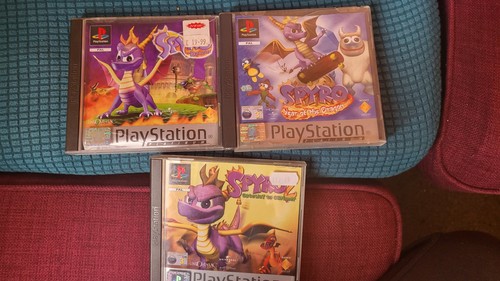 Ps1 spyro the dragon - dragon, platinum