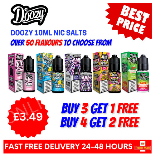 Doozy 10ml nic salts - doozy,