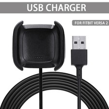 To Carry For Fitbit Versa 2 Charger Charger Lead Dock USB Charging Cables