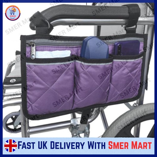 Wheelchair side bag armrest - wheelchair,