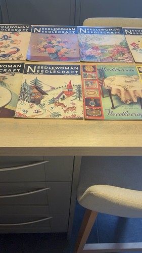 Vintage needlewoman - vintage,