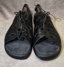 DR SCHOLL BLACK LEATHER