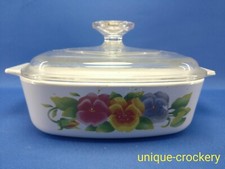 CorningWare Summer Blush Pansy