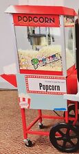 Red Popcorn machine & cart - wedding, party , event, nice and clean condition