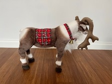 Plush Horse Large toy / decorative Christmas reindeer (excellent condition)