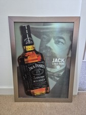 Jack Daniels 3D Effect Wall Art Picture - Jack Lives Here