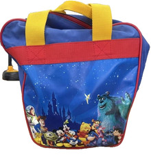 Disney Monsters Inc Wazowski Bowling Ball & Bag Vintage Brunswick, Used