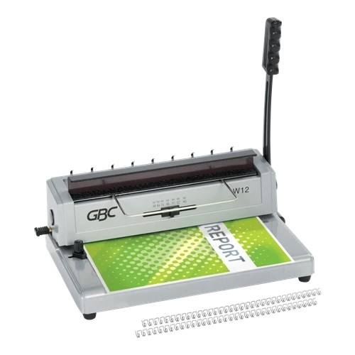 Gbc w12 manual punch and - punch, wire