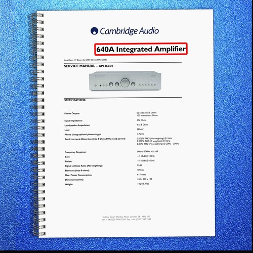 Cambridge audio azur 640a - cambridge,