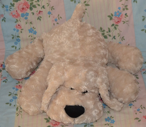 Cream floppy dog - cream,