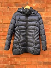 Womens Navy Blue Down Padded