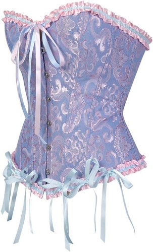 Lilac pink corset - lilac,
