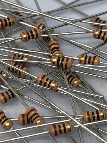 Carbon film resistor band - resistor, 5%