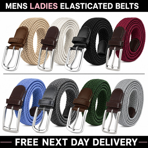 Stretch belts mens womens - stretch,