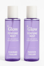 Glow Perfume Mist 250ml - Golden Vanilla & Warm Sandalwood