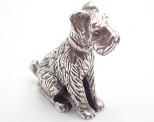Vintage Steling Silver Dog