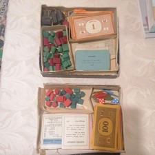 2 X vintage monopoly game