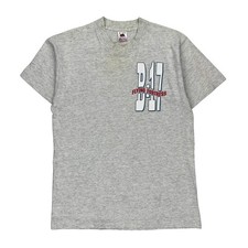 B-17 Flying Fortress Fruit Of The Loom Single Stitch T-Shirt - Medium Grey Cotto