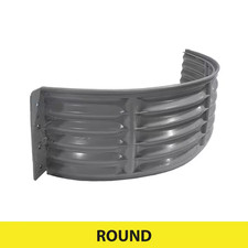 37 In. X 12 In. round Plastic