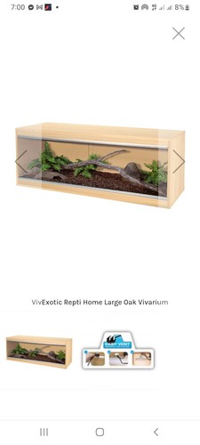 Large wooden vivarium - large,