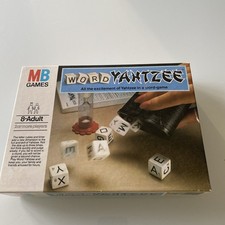 MB Games Yahtzee Board Game Original Edition Score Cards and Dice Complete VGC