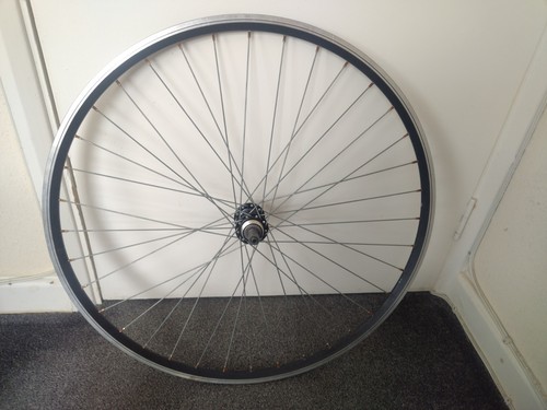 700c rear wheel - rear, good