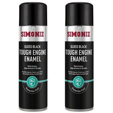 2x Simoniz Gloss Black Tough