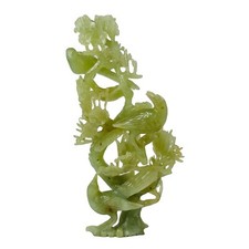 Chinese Jade Bird Carving