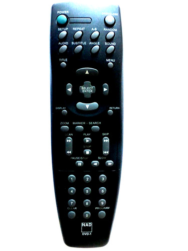 Nad dvd player remote - nad, control