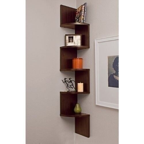 Walnut zig zag corner - zig,