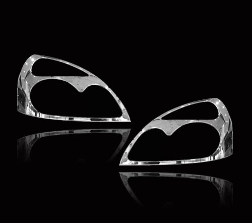 Chrome headlights trim - headlights, bezel