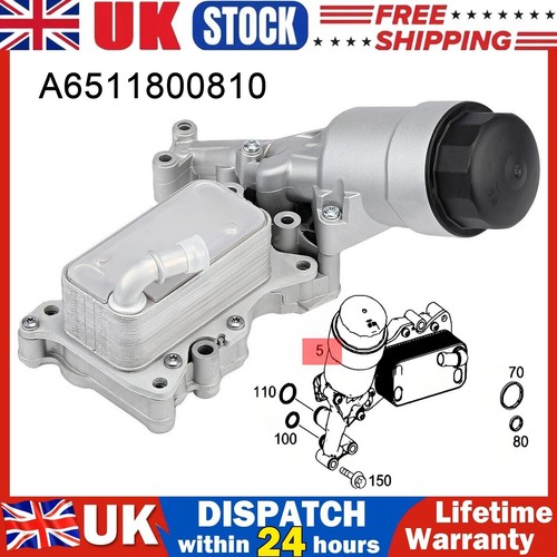 Oil filter housing - &, cooler