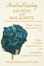 Azurite Malachite Deep Blue