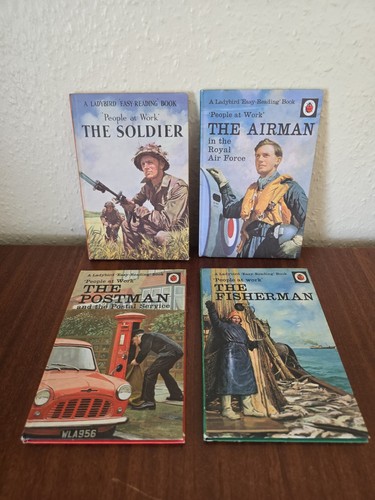 Four vintage ladybird - four, "people