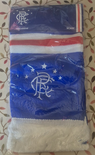 Glasgow rangers home scarf - glasgow,