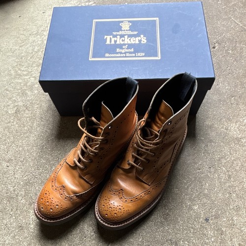 Tricker men brown leather - men's,