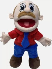 40cm Jeffys Dad Hand Puppet Plush Cosplay Toy Game Stuffed Jeffy Doll Kids Toys.