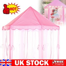 Kids Girls Princess Castle Play Tent Children Play House Indoor Outdoor