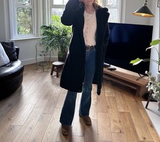 Borg Coat / Black / Size 10