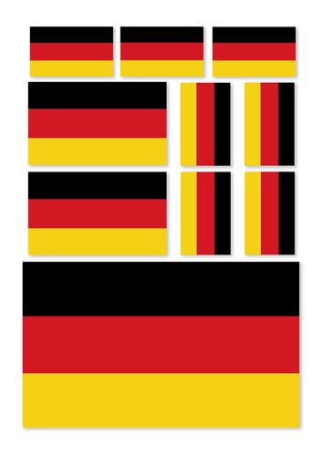 German flag vinyl - 10, x