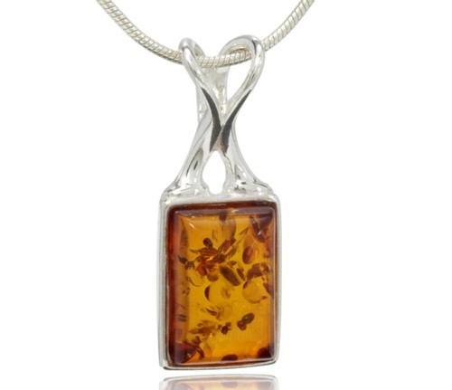 Natural baltic amber sterling - natural,