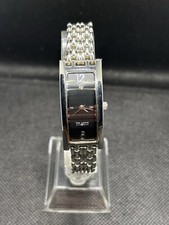 Vintage Via Lucia Ladies Watch With Black Face 