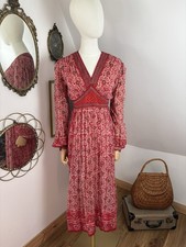1970s Indian Block-print Dress