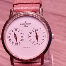 Bernard-Richards Paris Duo Duel Face Time Zone Watch LL1091