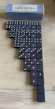 Vintage Imperial Dominoes In Temporary Pack Full Set Of 28 Made In England