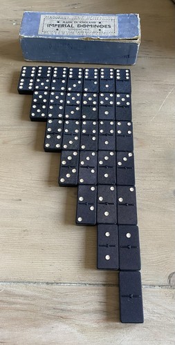 Vintage imperial dominoes - vintage,