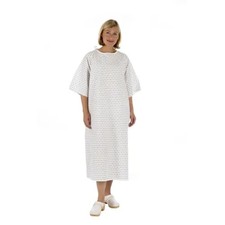 Unisex nhs wrap over - nhs, white